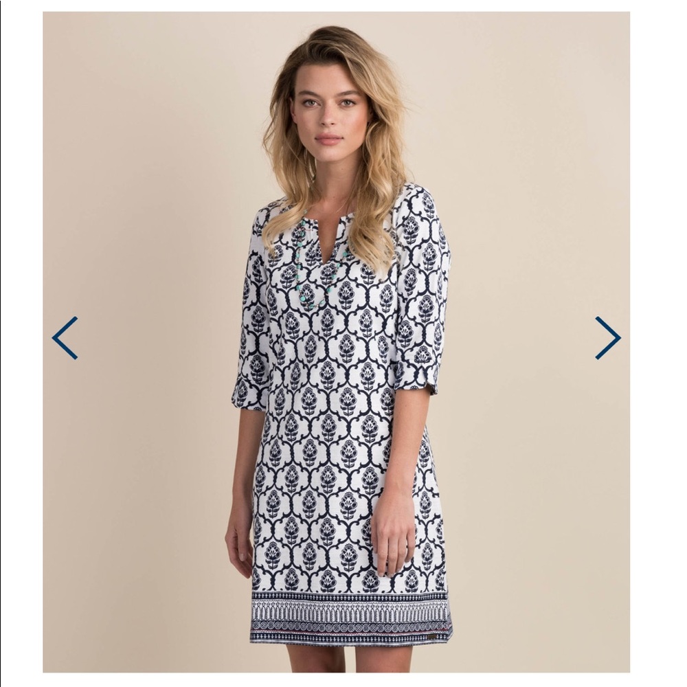 Hatley Lucy Dress, “Lattice” print, size XS